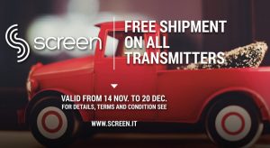 Screen transmitters free shipping 2016