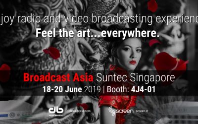 Broadcast Asia 2019 Singapore 18/20 June