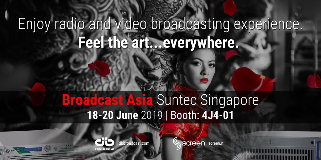 Broadcast Asia 2019 Singapore 18/20 June